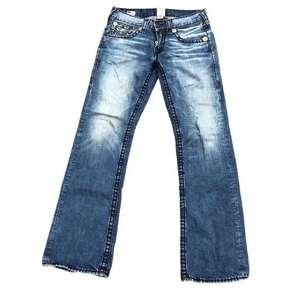 True Religion Jeans Size 30 BILLY SUPER T Blue - Picture 4 of 8